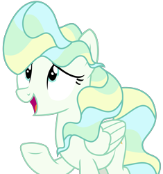 Size: 3125x3325 | Tagged: safe, artist:sketchmcreations, character:vapor trail, species:pegasus, species:pony, episode:top bolt, g4, my little pony: friendship is magic, cute, digital art, female, folded wings, hooves, mare, one hoof raised, open mouth, raised hoof, simple background, solo, transparent background, vaporbetes, vector, wings