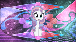 Size: 3840x2160 | Tagged: safe, artist:laszlvfx, artist:theretroart88, edit, character:potion nova, species:pony, species:unicorn, my little pony:pony life, cute, eyebrows, female, g4.5 to g4, high res, looking at you, mare, open mouth, solo, wallpaper, wallpaper edit