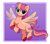 Size: 4391x3880 | Tagged: safe, artist:kittyrosie, character:sunny starscout, species:alicorn, species:pony, g5, my little pony: a new generation, alicornified, artificial horn, artificial wings, augmented, blushing, colored hooves, female, flying, heart eyes, hooves, horn, looking at you, magic horn, magic wings, mare, multicolored hair, race swap, rainbow hair, signature, simple background, solo, spread wings, sunnycorn, unshorn fetlocks, wingding eyes, wings