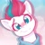 Size: 2048x2048 | Tagged: safe, artist:balychenv, character:zipp storm, species:pegasus, species:pony, g5, abstract background, adorazipp, blushing, bust, colored eyebrows, colored pupils, cute, female, gradient background, looking at you, mare, portrait, smiling, solo