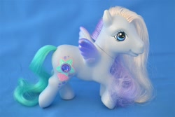 Size: 1280x853 | Tagged: safe, photographer:followingponies, character:aurora mist, species:pegasus, species:pony, g3, irl, photo, toy