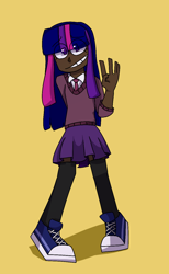 Size: 804x1302 | Tagged: safe, artist:extrasentientrat, character:twilight sparkle, species:human, g4, female, humanized, solo
