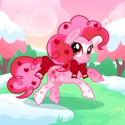 Size: 950x950 | Tagged: safe, artist:conphettey, character:pinkie pie, species:earth pony, species:pony, g4, female, i can't believe it's not hasbro studios, solo, valentine's day