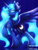 Size: 750x1000 | Tagged: safe, artist:shad0w-galaxy, character:princess luna, species:alicorn, species:pony, g4, female, glowing eyes, glowing mane, solo