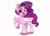 Size: 2657x1909 | Tagged: safe, artist:techycutie, character:pipp petals, species:pegasus, species:pony, g5, adorapipp, circlet, cute, feathered wings, folded wings, happy, high res, one hoof raised, open mouth, pipp wings, raised hoof, simple background, solo, unshorn fetlocks, white background, white wings
