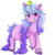 Size: 800x800 | Tagged: safe, artist:beffumsartworks, character:izzy moonbow, species:pony, species:unicorn, g5, bracelet, childproof horn, gradient hair, horn pattern, simple background, sparkles, tennis ball, unshorn fetlocks, white background