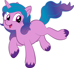 Size: 1920x1765 | Tagged: safe, artist:alexdti, character:izzy moonbow, species:pony, species:unicorn, g5, blank flank, gradient hair, horn pattern, simple background, solo, transparent background, unshorn fetlocks