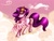 Size: 2048x1536 | Tagged: safe, artist:cloudberry_mess, character:pipp petals, species:pegasus, species:pony, g5, circlet, cloud, gradient hair, looking at you, plot, sky, solo, spread wings, unshorn fetlocks, wings