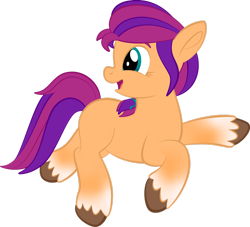 Size: 1920x1741 | Tagged: safe, artist:alexdti, character:sunny starscout, species:earth pony, species:pony, g5, blank flank, coat markings, looking back, simple background, socks (coat marking), solo, transparent background, unshorn fetlocks