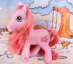 Size: 1280x1115 | Tagged: safe, photographer:ladywaterfall, character:winter wish, species:earth pony, species:pony, g3, female, irl, photo, solo, toy
