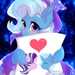 Size: 1512x1512 | Tagged: safe, artist:shini9511, character:starlight glimmer, character:trixie, species:pony, species:unicorn, ship:startrix, g4, diatrixes, solo