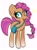 Size: 1538x2055 | Tagged: safe, artist:kindakismet, character:sunny starscout, species:earth pony, species:pony, g5, bag, blank flank, braid, chibi, cute, solo, sunnybetes