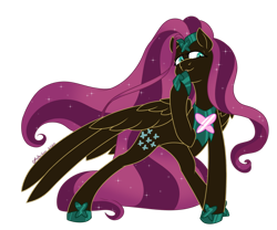 Size: 1920x1600 | Tagged: safe, artist:mythicvixen, character:fluttershy, character:nightmare fluttershy, species:pegasus, species:pony, g4, nightmareshy, simple background, solo, transparent background