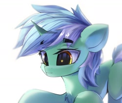 Size: 2137x1812 | Tagged: safe, artist:jfrxd, character:lyra heartstrings, species:pony, species:unicorn, g4, chest fluff, female, solo