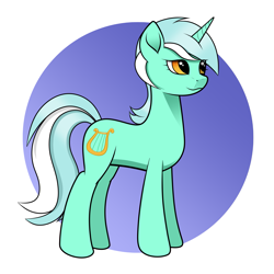 Size: 2449x2449 | Tagged: safe, artist:chipwanderer, character:lyra heartstrings, species:pony, species:unicorn, g4, female, high res, mare, simple background, solo, white background