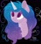 Size: 965x1024 | Tagged: safe, artist:illumnious, character:izzy moonbow, species:pony, species:unicorn, g5, bust, ear fluff, gradient hair, solo