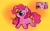 Size: 1723x1080 | Tagged: safe, artist:opossum_stuff, character:pinkie pie, species:earth pony, species:pony, g4, chibi, cute, solo
