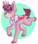 Size: 1620x1844 | Tagged: safe, artist:scooby_snaxs, species:earth pony, species:pony, g4, cape, clothing, crossover, crown, dream smp, georgenotfound, georgenotfound (dream smp), king, male, mcyt, minecraft, ponified, smiling, solo, sunglasses, youtube