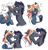 Size: 950x1000 | Tagged: safe, artist:lopoddity, oc, oc:aerostorm, oc:bruce, species:earth pony, species:pegasus, species:pony, g4, blushing, gay, hair over one eye, kissing, laughing, looking at each other, male, male only, stallion, surprised, towel