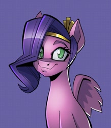 Size: 1046x1200 | Tagged: safe, artist:kewlbot, character:pipp petals, species:pegasus, species:pony, g5, bust, circlet, solo