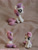 Size: 850x1120 | Tagged: safe, artist:chloenart, character:sweetie belle, species:pony, g4, craft, felt, needle felted, plushie, sitting, toy