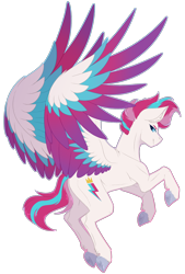 Size: 1972x2916 | Tagged: safe, artist:nocti-draws, character:zipp storm, species:pegasus, species:pony, g5, colored wings, cutie mark, flying, simple background, solo, transparent background, unshorn fetlocks, wings