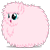 Size: 1024x1024 | Tagged: safe, artist:mixermike622, oc, oc only, oc:fluffle puff, species:pony, g4, cute, digital art, female, fluffy, fluffy pony, happy, high res, mare, open mouth, original species, simple background, smiling, solo, transparent background, vector