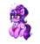 Size: 1737x1908 | Tagged: safe, artist:confetticakez, character:twilight sparkle, character:twilight sparkle (alicorn), character:twilight sparkle (scitwi), species:alicorn, species:pony, species:unicorn, g4, alicornified, blushing, book, bow tie, confused, equestria girls ponified, female, glasses, mare, ponified, ponytail, question mark, race swap, scitwilicorn, simple background, solo, species swap, white background