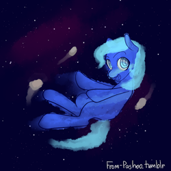 Size: 500x500 | Tagged: safe, artist:pashoo, oc, oc:pony neptune, species:earth pony, species:pony, g4, moon, ponies in space, ponified planet, space, stars