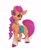 Size: 981x1200 | Tagged: safe, artist:u_lu_lu, character:sunny starscout, species:earth pony, species:pony, g5, cute, satchel, simple background, solo, standing, sunnybetes, white background