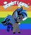 Size: 1024x1162 | Tagged: safe, artist:calibykitty, artist:midnightamber, oc, oc only, oc:dusk, species:bat pony, species:pony, g4, bat pony oc, chibi, clothing, collar, commission, gay pride flag, holding, knife, mouth hold, pride, pride flag, pride month, rainbow background, socks, solo, striped socks, unshorn fetlocks, weapon, ych result, your character here