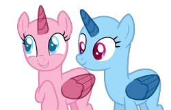 Size: 2073x1345 | Tagged: safe, artist:katie-mlp-bases, character:pinkie pie, character:rainbow dash, species:pony, g4, base, simple background, solo, transparent background