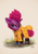 Size: 850x1200 | Tagged: safe, artist:assasinmonkey, character:tempest shadow, species:pony, species:unicorn, g4, angry, ball, boots, broken horn, clothing, cute, female, grass, horn, madorable, mare, mud, raincoat, scar, shoes, signature, toy, younger