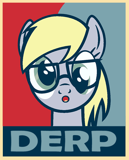 Size: 432x533 | Tagged: safe, artist:nathan051, character:derpy hooves, species:pegasus, species:pony, g4, my little pony: friendship is magic, :o, ambiguous form, animated, bust, derp, equine, female, fictional species, front view, gif, glasses, green eyes, hair, hasbro, mammal, meganekko, my little pony, open mouth, portrait, poster, smiling, solo, solo female