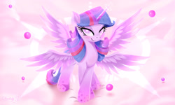 Size: 3000x1800 | Tagged: safe, artist:darksly, character:twilight sparkle, character:twilight sparkle (alicorn), species:alicorn, species:pony, g4, female, four wings, mare, multiple wings, seraph, seraphicorn, solo, twaifu, wings