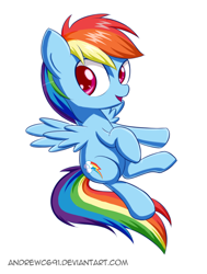 Size: 600x795 | Tagged: safe, artist:andrewc691, artist:xasthurr, character:rainbow dash, species:pegasus, species:pony, g4, colored pupils, female, flying, mare, simple background, solo, white background