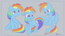 Size: 4038x2271 | Tagged: safe, artist:auroriia, character:rainbow dash, species:pegasus, species:pony, g4, cute, cutie mark, dashabetes, female, flying, mare, open mouth, sad, sadorable, solo, spread wings, tail, wingless, wings