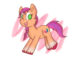 Size: 1200x900 | Tagged: safe, artist:princessmuffinart, character:sunny starscout, species:earth pony, g5, coat markings, socks (coat marking), solo, unshorn fetlocks