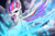 Size: 6000x4000 | Tagged: safe, artist:phantoomart, character:zipp storm, species:pegasus, species:pony, g5, my little pony: a new generation, cheek fluff, chest fluff, cloud, colored wings, female, flying, leg fluff, lightning, mare, multicolored wings, sky, solo, spread wings, wings