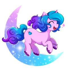 Size: 1200x1200 | Tagged: safe, artist:autumn rush, character:izzy moonbow, species:pony, species:unicorn, g5, cute, izzybetes, solo, unshorn fetlocks