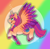 Size: 1200x1171 | Tagged: safe, artist:savijopanda, character:sunny starscout, species:alicorn, species:pony, g5, my little pony: a new generation, abstract background, alicornified, braid, coat markings, colored eyebrows, colored hooves, colored wings, cute, female, flying, hooves, horn, magic wings, mare, multicolored wings, open mouth, open smile, profile, race swap, smiling, socks (coat marking), solo, spread wings, sunnybetes, sunnycorn, unshorn fetlocks, wings