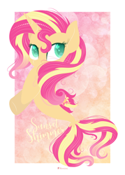 Size: 6578x9209 | Tagged: safe, artist:illumnious, character:sunset shimmer, species:pony, species:seapony (g4), species:unicorn, g4, my little pony:equestria girls, seaponified, solo, species swap