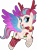 Size: 2921x4000 | Tagged: safe, artist:limedazzle, part of a set, character:zipp storm, species:deer, species:pegasus, species:pony, species:reindeer, g4, g5, my little pony: a new generation, adorazipp, antlers, christmas, cloven hooves, colored eyebrows, colored hooves, colored wings, cute, cutie mark, digital art, eyebrows, female, flying, g5 to g4, happy, high res, holiday, hooves, hybrid, inkscape, looking at you, mare, multicolored wings, open mouth, original species, simple background, solo, spread wings, three quarter view, transparent background, vector, wings