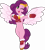 Size: 3596x4000 | Tagged: safe, artist:limedazzle, part of a set, character:pipp petals, species:pegasus, species:pony, g4, g5, my little pony: a new generation, adorapipp, christmas, circlet, colored eyebrows, colored hooves, cute, eyebrows, female, g5 to g4, holiday, hooves, looking at you, mare, one eye closed, open mouth, pipp wings, pose, simple background, smiling, solo, spread wings, sultry pose, three quarter view, transparent background, unshorn fetlocks, wings, wink, winking at you