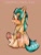 Size: 1283x1668 | Tagged: safe, artist:cosmiclitgalaxy, character:hitch trailblazer, species:earth pony, species:pony, g5, my little pony: a new generation, alternate universe, badge, blaze (coat marking), blep, brown background, colored eyebrows, colored hooves, commission, cute, eye clipping through hair, eyebrows, eyebrows visible through hair, female, hitchbetes, hoof heart, hooves, mare, raised leg, rule 63, sash, signature, simple background, sitting, text, three quarter view, tongue out, underhoof, unshorn fetlocks