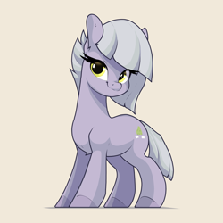 Size: 2550x2550 | Tagged: safe, artist:aquaticvibes, character:limestone pie, species:earth pony, species:pony, g4, cute, cutie mark, eyelashes, female, limabetes, looking sideways, mare, simple background, smiling, solo