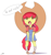 Size: 2800x3000 | Tagged: safe, artist:skitsroom, character:apple bloom, species:human, g4, my little pony:equestria girls, adorabloom, apple family member, blatant lies, clothing, cowboy hat, cute, dialogue, eye clipping through hair, eyebrows, eyebrows visible through hair, hat, high res, humanized, i'm not cute, open mouth, oversized hat, sandals, shoes, signature, simple background, socks, socks with sandals, solo, species swap, speech bubble, stetson, tail, tailed humanization, text, weapons-grade cute, white background