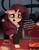 Size: 3917x5000 | Tagged: safe, artist:nookprint, character:rarity, species:pony, species:unicorn, g4, absurd resolution, alcohol, bill, bread, cake, candle, clothing, cute, date, dialogue, dress, drink, ear piercing, earring, female, floppy ears, food, glass, horn, jewelry, mare, open mouth, piercing, raribetes, restaurant, sitting, slice of cake, smiling, socks, sticker shock, stockings, sweat, sweatdrop, talking, talking to viewer, thigh highs, wine, wine glass