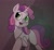 Size: 1102x1024 | Tagged: dead source, safe, artist:krautvan, character:sweetie belle, species:pony, species:unicorn, friendship is witchcraft, sweetie bot, g4, 2021, blood, crying, drawing, eyes open, high res, laughing, open mouth, robot, robot eye, shadow, signature, simple background, smiling