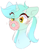 Size: 1280x1568 | Tagged: safe, artist:pledus, character:lyra heartstrings, species:pony, species:unicorn, g4, blushing, bust, chest fluff, colored eyebrows, cute, donut, donutsnootle, eye clipping through hair, eyebrows, eyebrows visible through hair, female, food, lyrabetes, mare, portrait, signature, silly, silly pony, simple background, snoot, solo, three quarter view, white background
